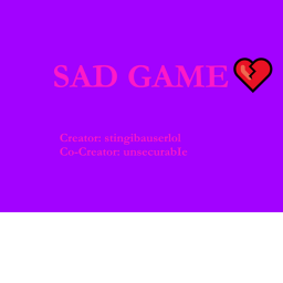 Sad place for sad people