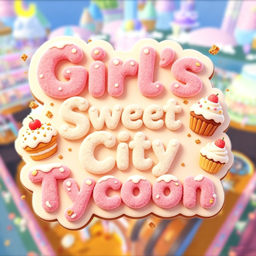 Girl's Sweet Cake City Tycoon【Live Server】