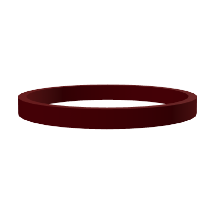 Basic red choker