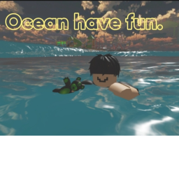 ocean didn't. 🏝