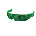 Green Sparkle Glasses