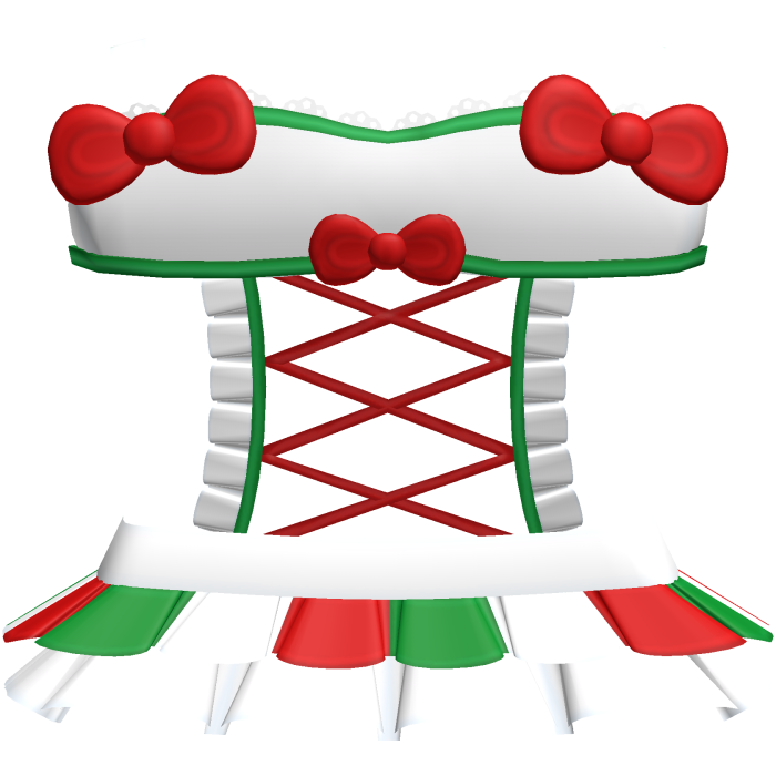 cute laced christmas dress