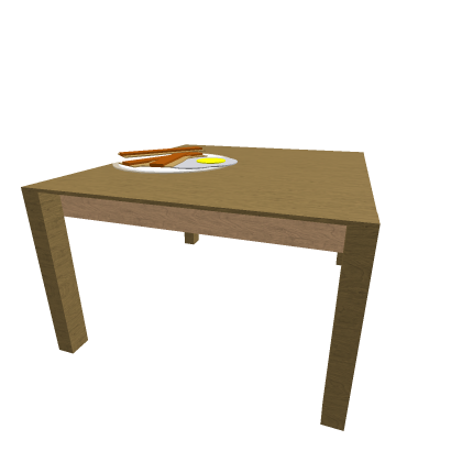 Bacon And Eggs On A Table