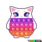 Kitty gamer plays roblox