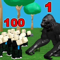 1 GORILLA vs 100 MEN icon
