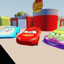 Radiator Springs from pixar CARS