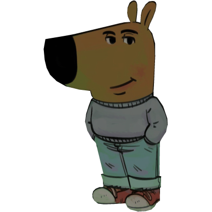 Chill Guy [back] Roblox item