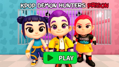 🍼 صيادو الشياطين من BABY KPOP يهربون من السجن