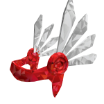 Red and Silver Sparkle Valk