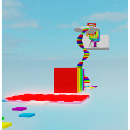 Rainbow Parkour Challenge