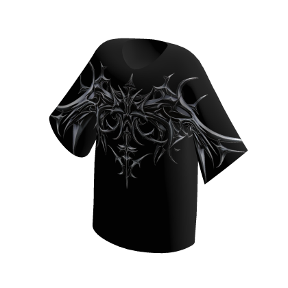 Emo T-Shirt Y2K Chrome Futuristic thumbnail