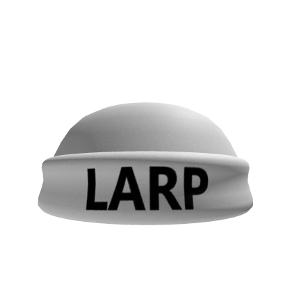LARP Beanie white