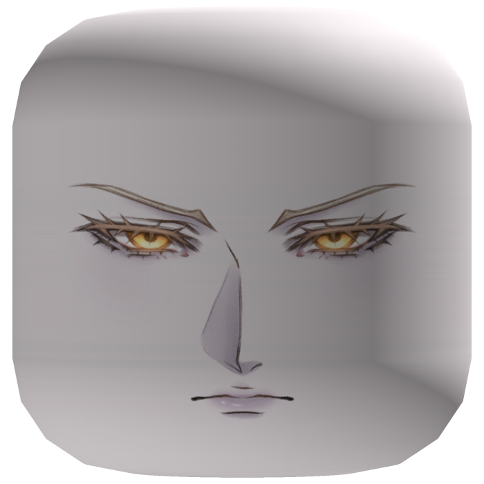 Dhampir Prince Alucard Face