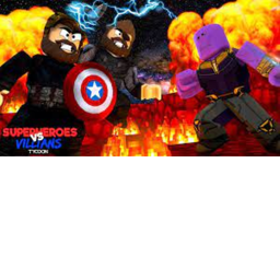 Super heroes VS Villains Tycoon (BETA)