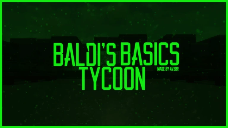 Baldi's Basic Tycoon | Auf Roblox spielen