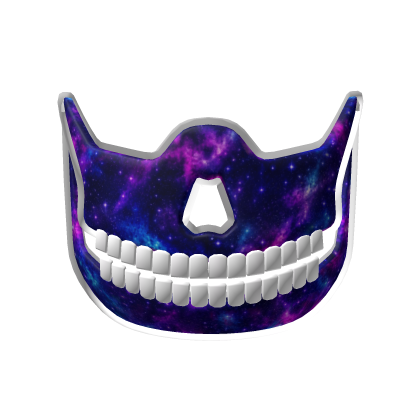 Galaxy Squeleton Mask