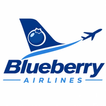BIueberry Airlines Roblox group icon