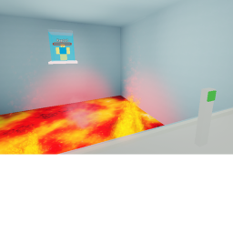 Drop a noob into lava