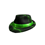 Green Lightning Fedora