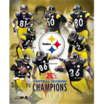 steelers football players and cheerleaders
