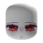 [CODE: LOV3LY] red cute kawaii anime face