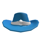 Blue Cowboy Hat