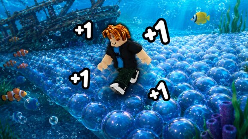 [CORAL] +1 Speed Underwater Escape | ASMR & Obby!