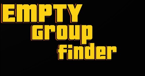 Empty Group Finder . Free bages