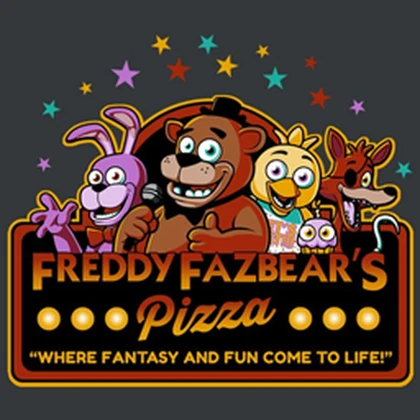 Fazbear Clothing company. Roblox group icon
