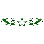 Green Star Tiara