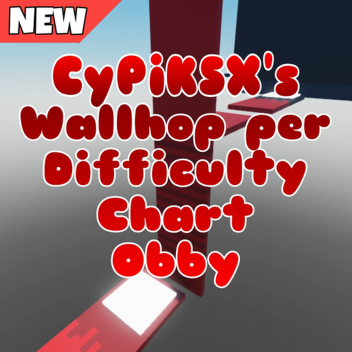 CyPiKSX's Wall Hop Per Difficulty Chart Obby
