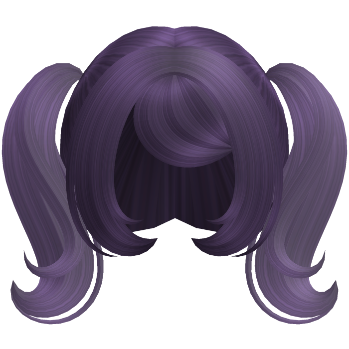 Cute Dolly Curly Pigtails (Purple)