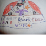 Snow Bear's pizza and arcade delivery service