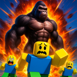 100 PLAYER GORILLA FIGHT