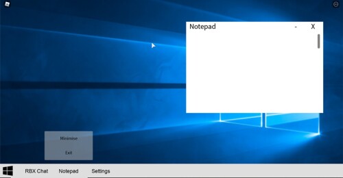 Windows Simulator (W.I.P)