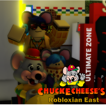 (Christmas in July) Chuck E Cheese, Robloxian East