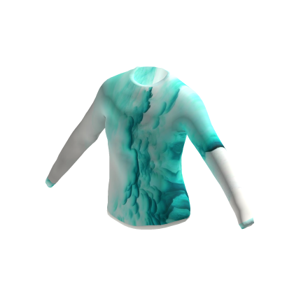 Blue & White Cloud Shirt