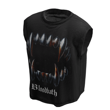 BloodBath DISTRESSED TANK TOP.