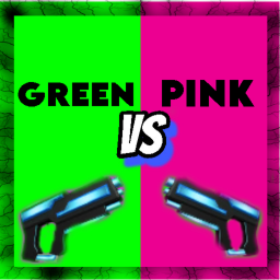 Green VS Pink ( 6 vs 6 )