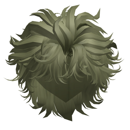 Stylish Slicked Back Mullet (Matcha) Roblox item