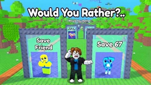 Would you rather but it happens BRAINROT 😱