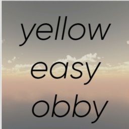 yellow easy obby| New!