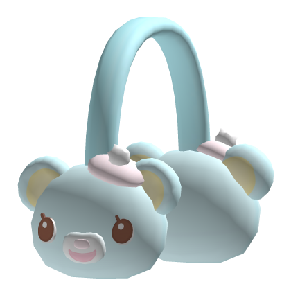 Cute mezzo piano blue berie-chan ear muffs ♡