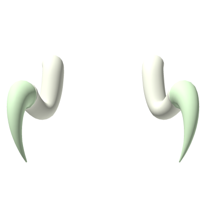 White and Mint Green Insect Claws Roblox item