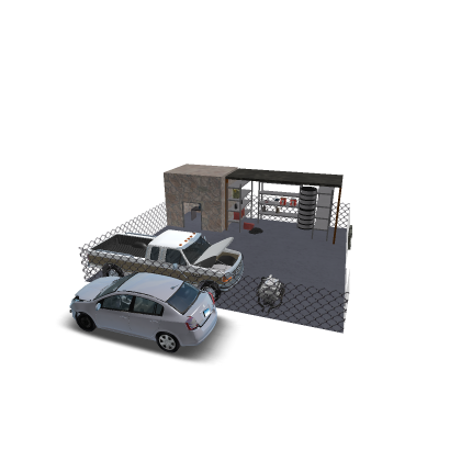 Ramble Auto Parts Small Auto Part Store