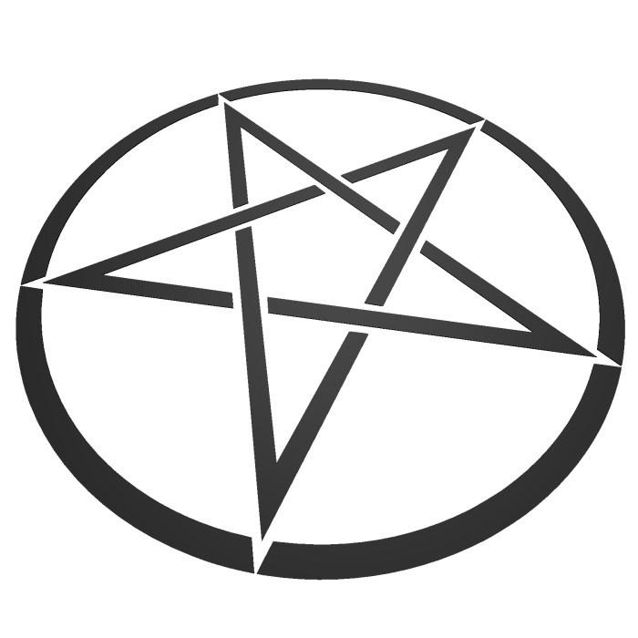 Halloween Pentagram Sigil Aura