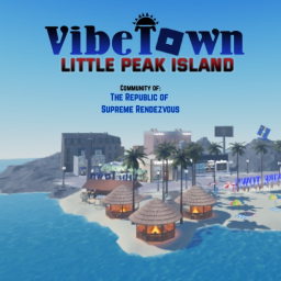 VibeTown Hangout at Little Peak island