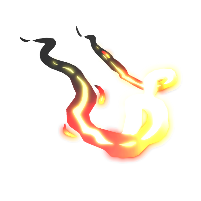 Flaming Horns ( Emissive Glowing Effect )