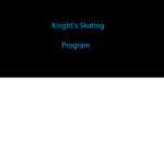 Knight's Skating Program