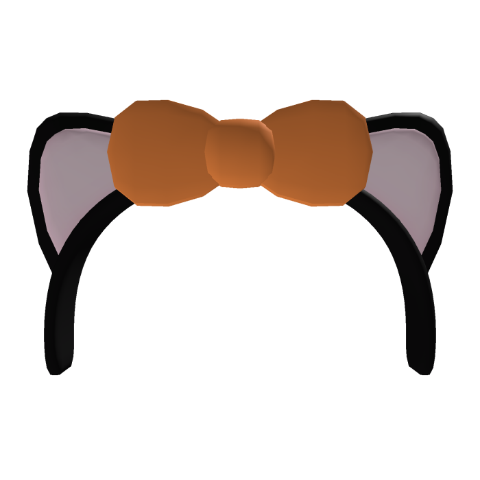 ♡ Kawaii Halloween Kitty Headband (Black) ♡